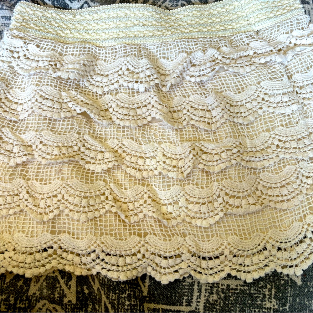 Jolt crocheted skirt